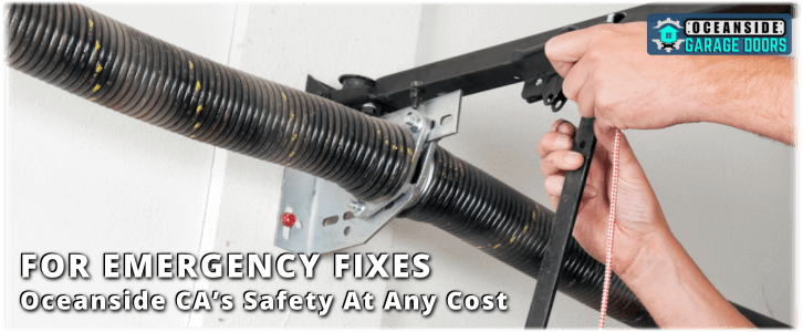 Broken Garage Door Spring Oceanside CA